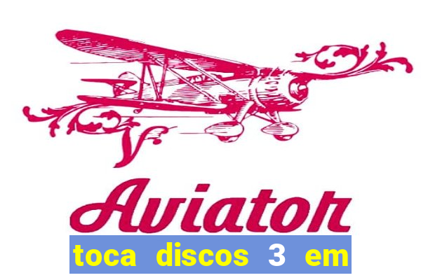 toca discos 3 em 1 antigo