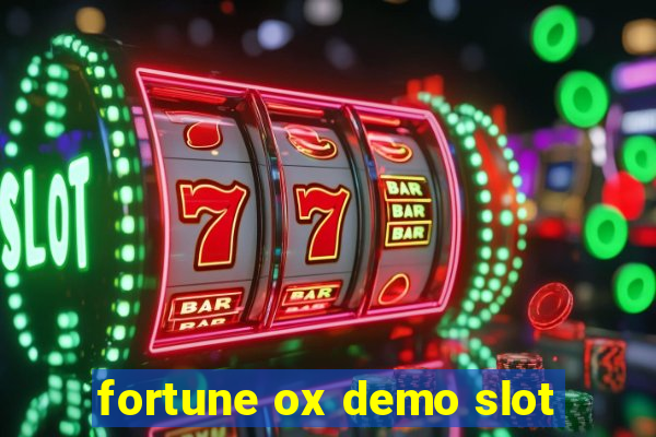 fortune ox demo slot