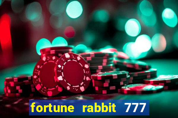 fortune rabbit 777 paga mesmo