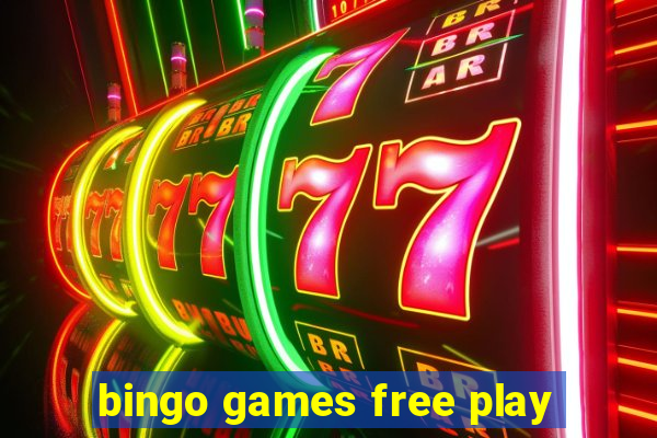 bingo games free play