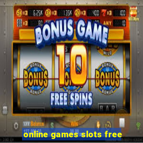 online games slots free