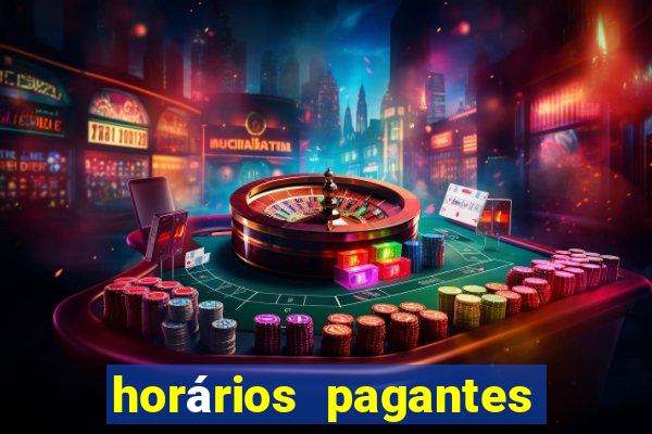 horários pagantes pg soft