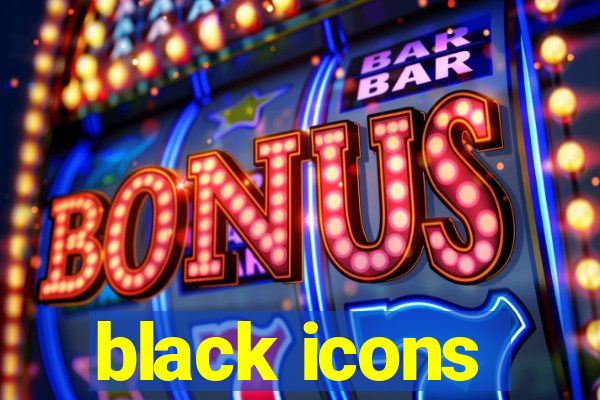 black icons