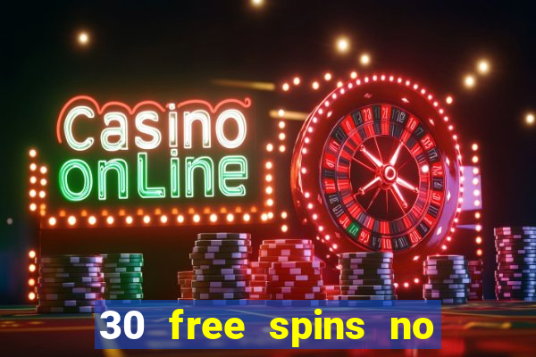 30 free spins no deposit paradise casino