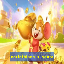 corinthians x santa cruz ao vivo hd