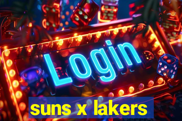 suns x lakers