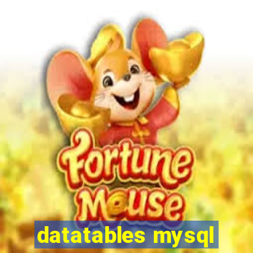 datatables mysql