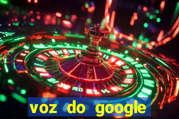 voz do google tradutor homem