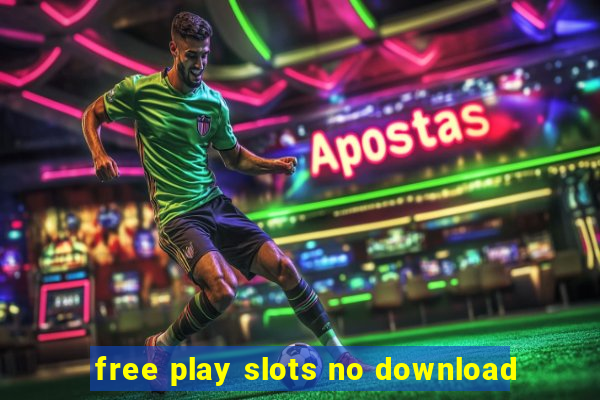 free play slots no download