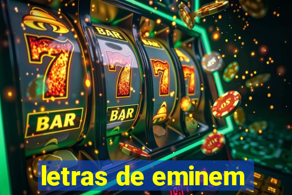 letras de eminem