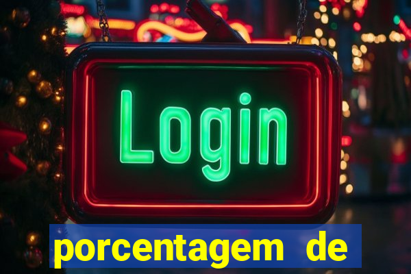 porcentagem de jogos pagantes slots