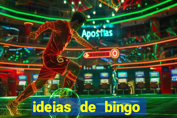 ideias de bingo para o natal