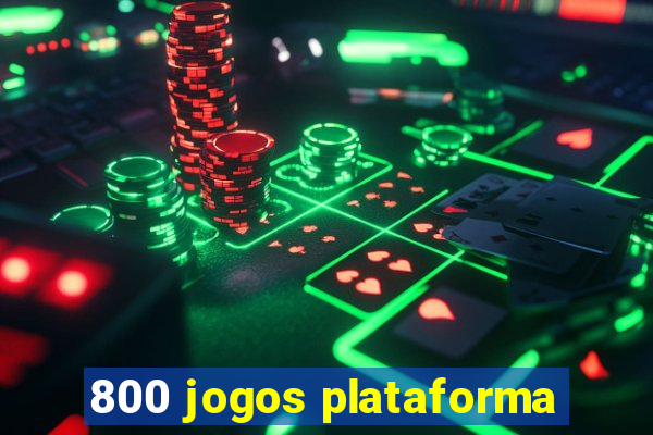 800 jogos plataforma