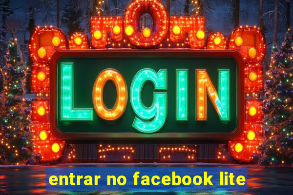 entrar no facebook lite