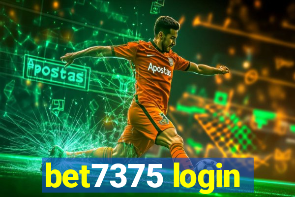 bet7375 login