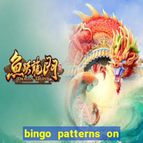 bingo patterns on slot machines