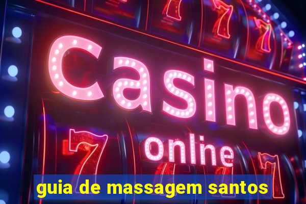 guia de massagem santos