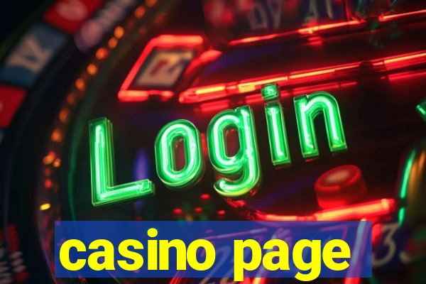 casino page