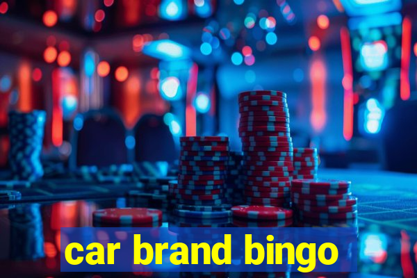 car brand bingo