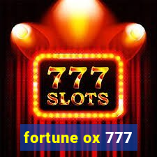 fortune ox 777