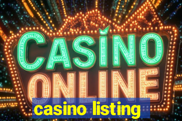 casino listing