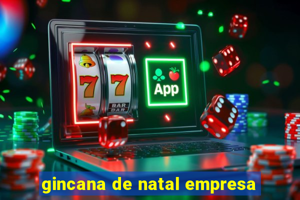 gincana de natal empresa