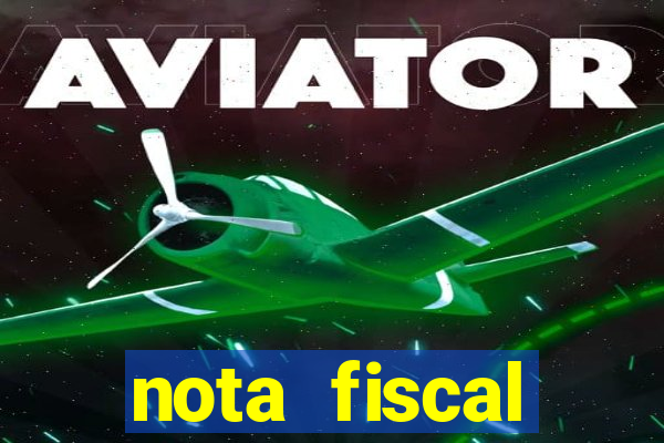 nota fiscal cruzeiro sp