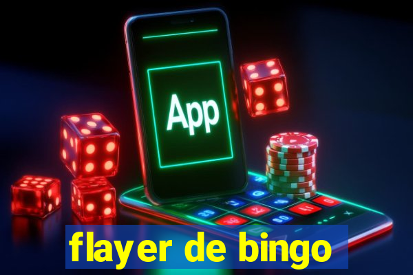 flayer de bingo