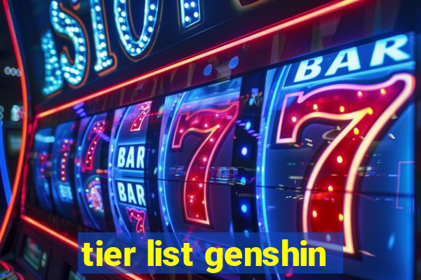 tier list genshin