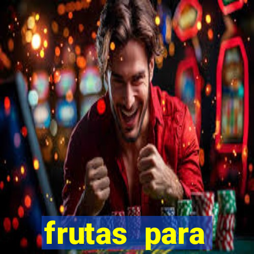 frutas para imprimir e recortar