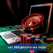 cbf 365 plataforma login