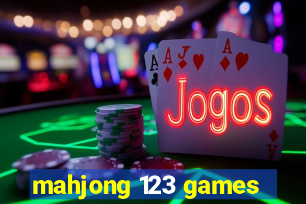 mahjong 123 games