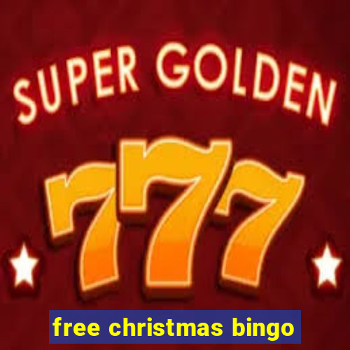 free christmas bingo