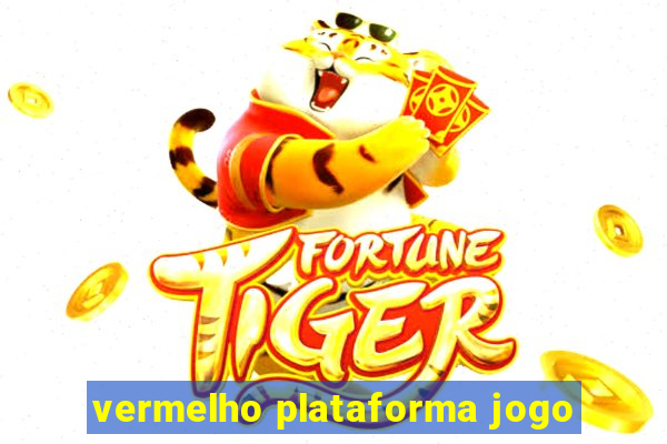 vermelho plataforma jogo