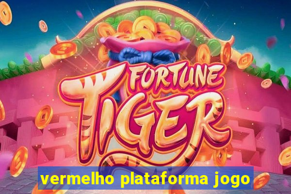 vermelho plataforma jogo