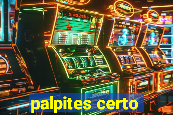 palpites certo