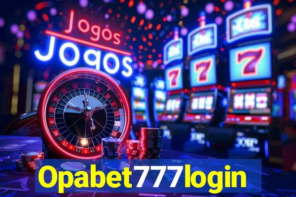 Opabet777login