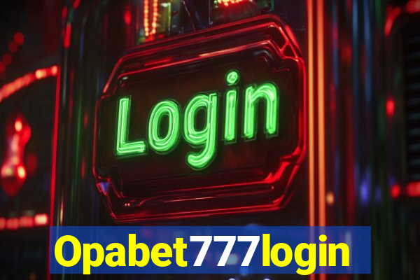 Opabet777login