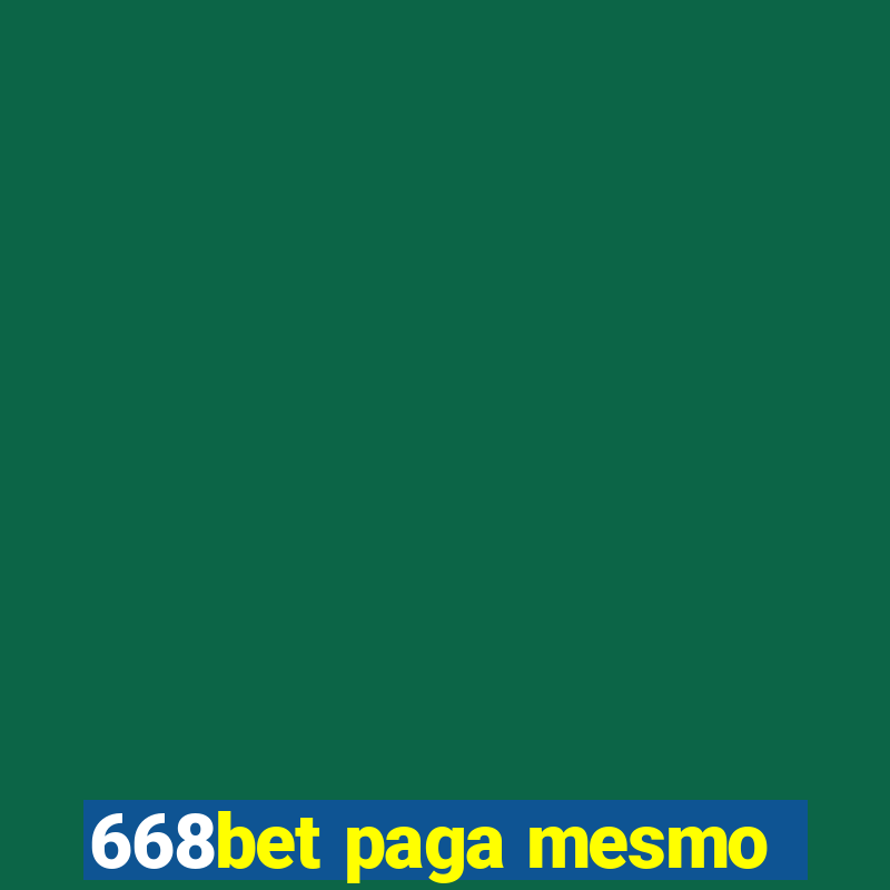 668bet paga mesmo