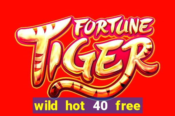 wild hot 40 free spins slot