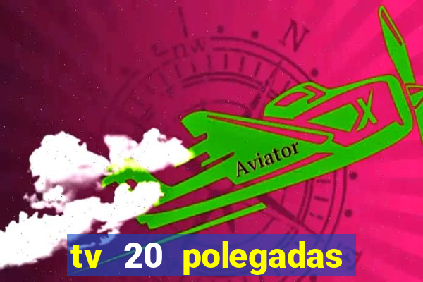 tv 20 polegadas casas bahia