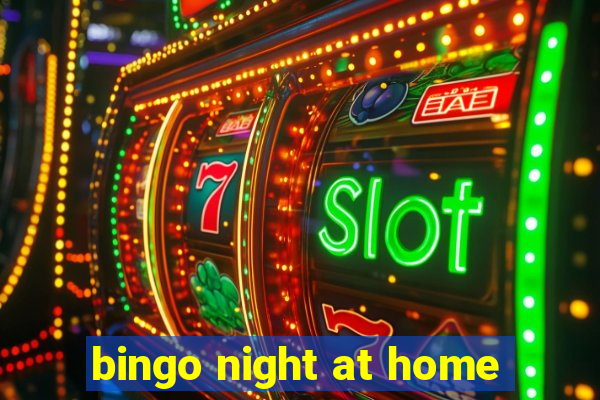 bingo night at home