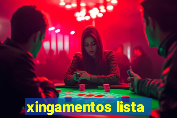 xingamentos lista