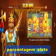 porcentagem slots tempo real