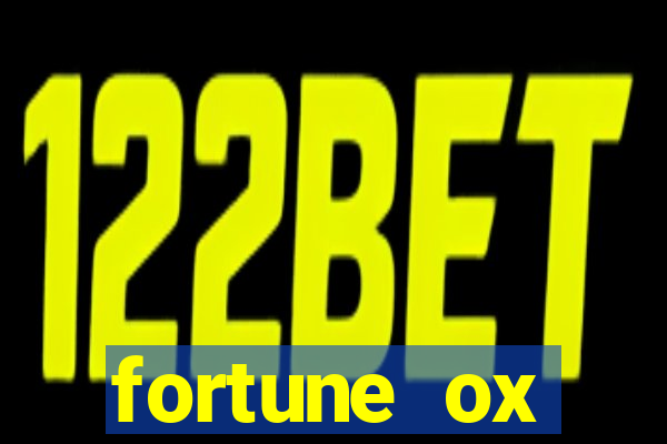 fortune ox plataforma nova