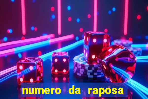 numero da raposa jogo do bicho