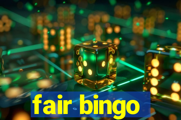 fair bingo