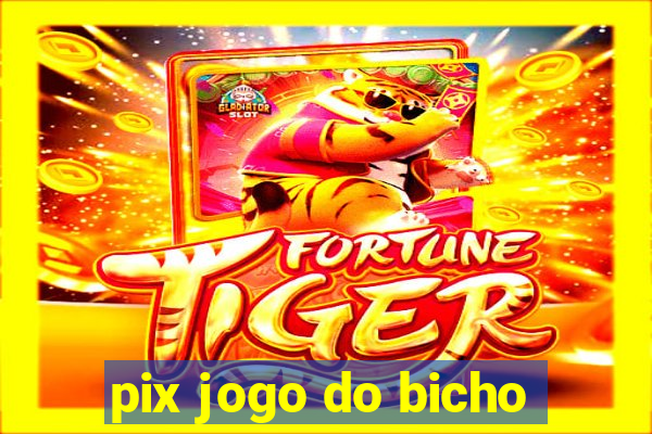 pix jogo do bicho