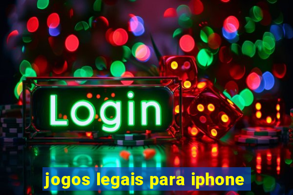 jogos legais para iphone