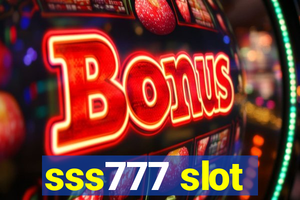 sss777 slot